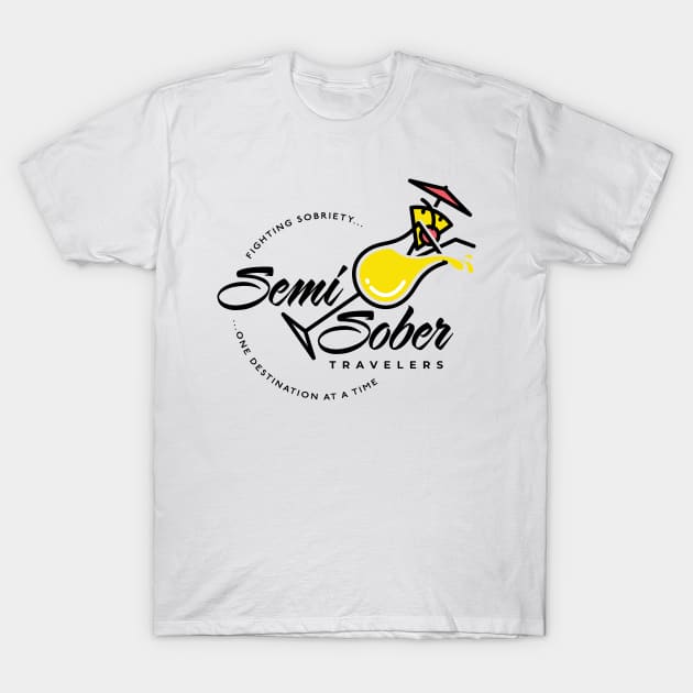 Pina Colada T-Shirt by Semi-Sober Travelers